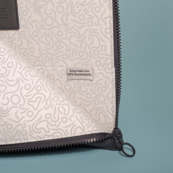 Eco-Conscious 13" Laptop Sleeve, Miho Black