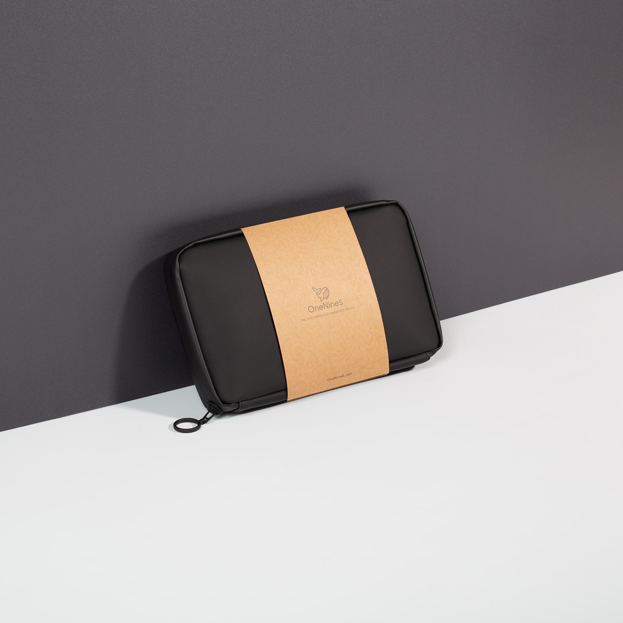 Eco Essentials Pouch, Miho Black | OneNine5