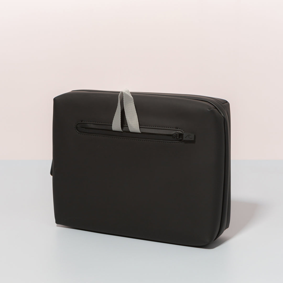 Eco Travel Wash Bag, Miho Black