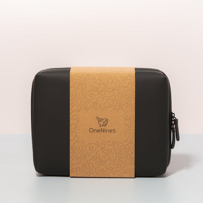 Eco Travel Wash Bag, Miho Black