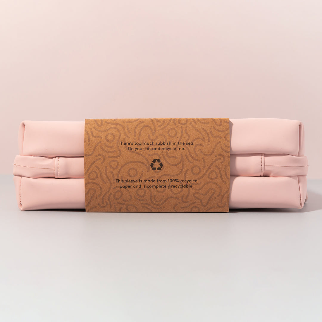 Eco Travel Wash Bag, Komodo Pink