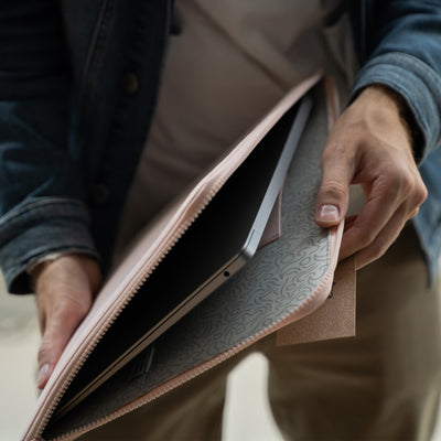 Eco-Conscious 13" Laptop Sleeve, Komodo Pink