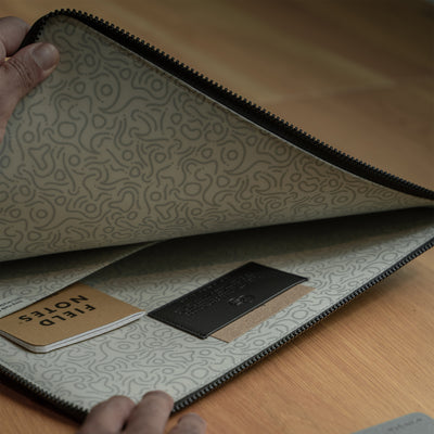 Eco-Conscious 13" Laptop Sleeve, Miho Black